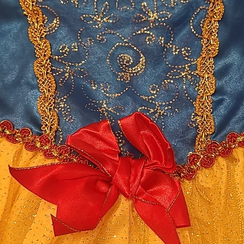 Snow White Dress Costume Disney Princess Size Small 4-6 - Picture 3 of 9